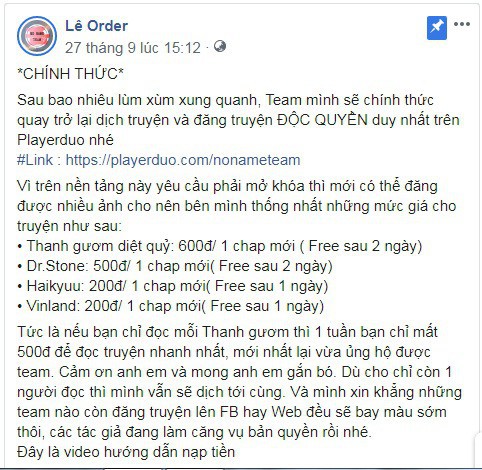 Cháy drama dịch lậu thu tiền mới lộ ra nhận thức tệ hại của fan truyện tranh tại Việt Nam - Ảnh 4.