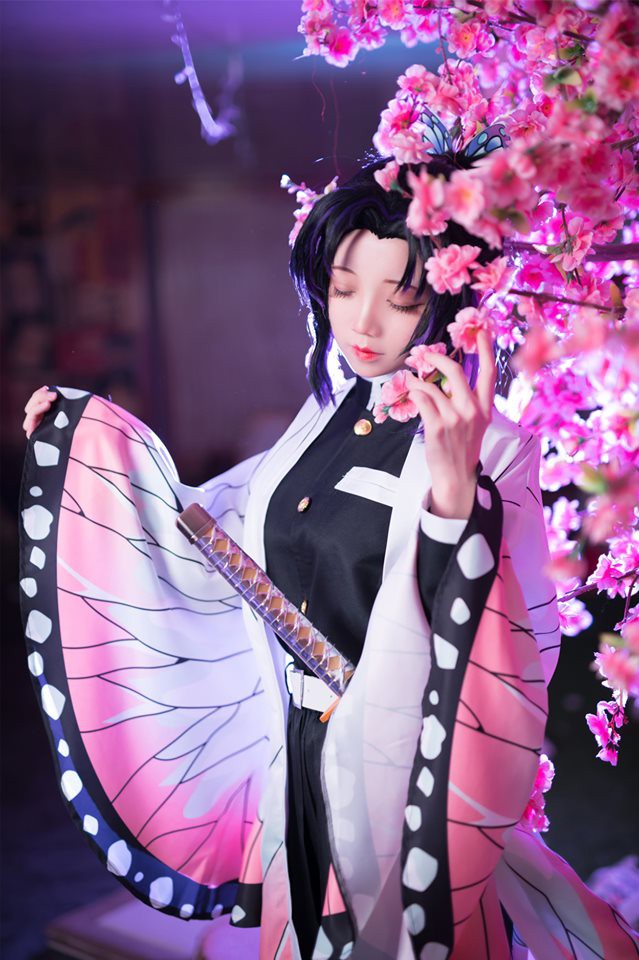 Trùng trụ Kochou Shinobu thoát tục tựa tiên nữ qua loạt ảnh cosplay đẹp mê hồn - Ảnh 6.