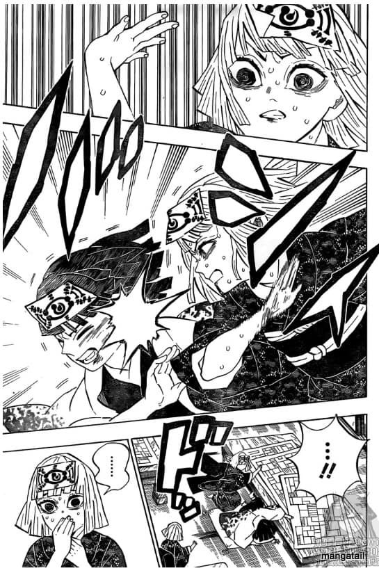 Kimetsu no Yaiba chương 181: Sát Quỷ Đoàn rút quân, Thủy Trụ và Tanjirou đối đầu trực tiếp với Muzan - Ảnh 2.