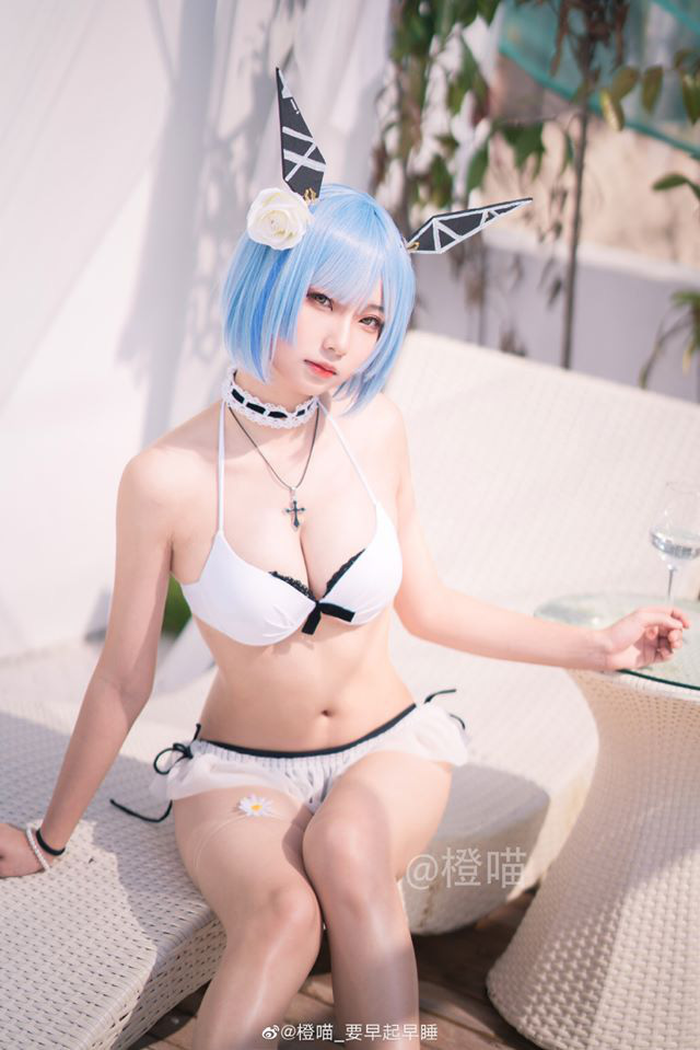 Bổ mắt khi ngắm gái xinh trong Azur Lane diện bikini khoe body cực nuột bên bể bơi - Ảnh 10.