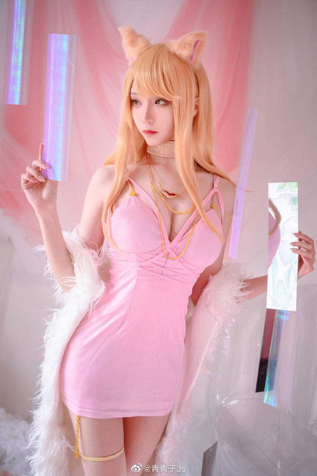 Ngẩn ngơ khi ngắm bộ ảnh cosplay nàng cáo Ahri kute trong Liên Minh Huyền Thoại - Ảnh 3.