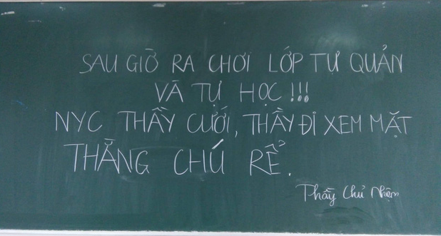 Cho lớp tự quản để đi ăn cưới người yêu cũ - Thầy giáo trẻ ngay lập tức gây sốt trên mạng xã hội - Ảnh 1.