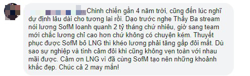 Rời LNG tìm kiếm thử thách mới, SofM có khả năng hưởng mức lương lên tới 4 tỷ/tháng? - Ảnh 4.