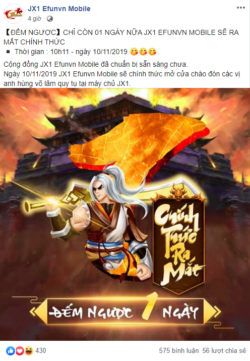 Giờ G sắp điểm, anh em game thủ khắp các tỉnh thành sẵn sàng cháy cùng JX1 EfunVN - Huyền Thoại Võ Lâm - Ảnh 3.