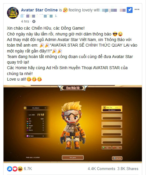 Avatar Star Online sẽ một lần nữa đội mồ sống dậy tại Việt Nam? - Ảnh 2.