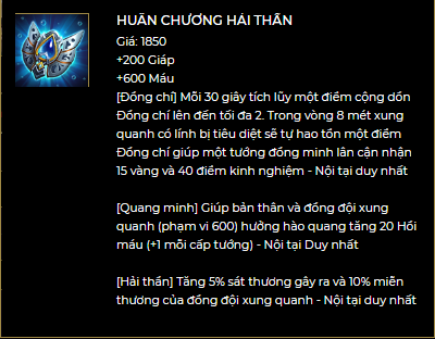 Auto Chess Liên Quân Mobile công bố thông tin và tính năng chi tiết của 21 trang bị - Ảnh 6.