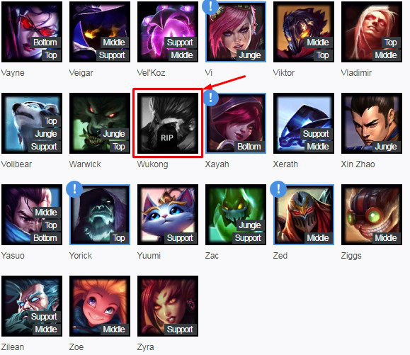 Quá yếu và không ai chơi, Skarner và Ngộ Không gần như bị xóa khỏi các trang thống kê uy tín - Ảnh 2. Quá yếu và không ai chơi, Skarner và Ngộ Không gần như bị xóa khỏi các trang thống kê uy tín - Ảnh 2.