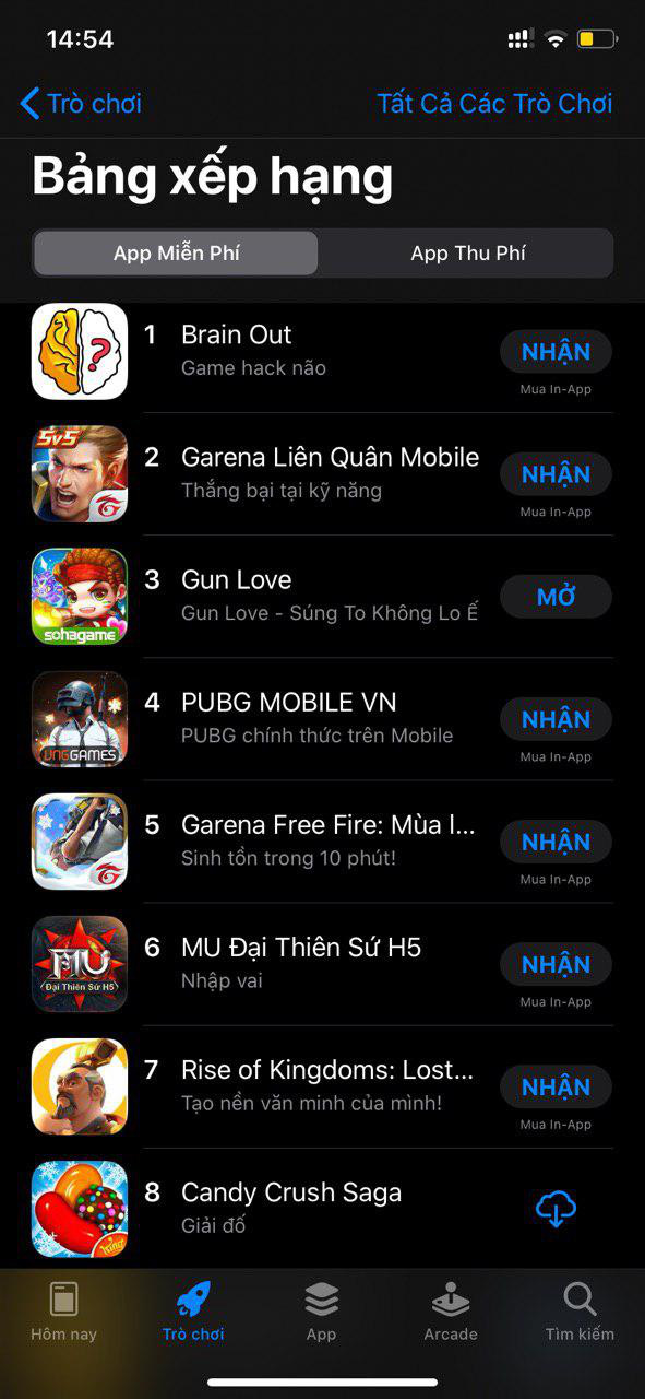 Liên tiếp vượt mặt PUBG Mobile và Liên Quân Mobile trên App Store, Gun Love trở thành “hiện tượng” 2019 - Ảnh 3.