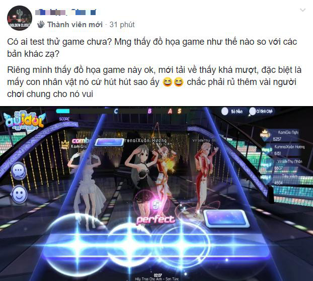 Game vũ đạo hot nhất hiện nay - Au iDol chính thức Alpha Test: Hàng trăm ngàn thánh quẩy dân bay đang múa quạt cực căng - Ảnh 2.