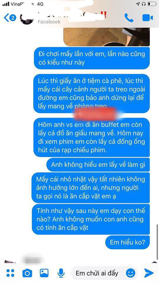 Được bạn trai chu cấp đầy đủ, cô gái vẫn mắc thói ăn cắp vặt khiến người yêu giận dữ đòi chia tay - Ảnh 4.