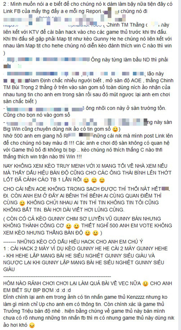 Làng AoE Việt Nam rúng động vì nghi án bán độ mới - Ảnh 2. Làng AoE Việt Nam rúng động vì nghi án bán độ mới - Ảnh 2.