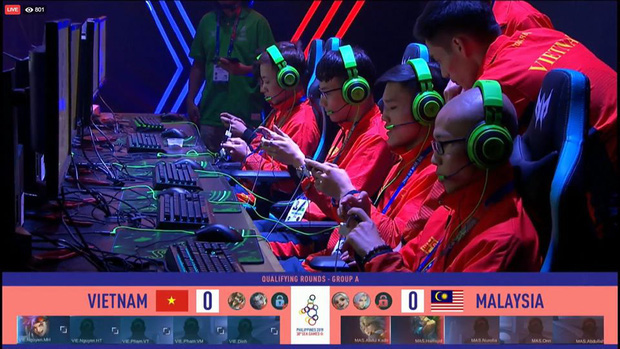 Sóng Wi-Fi siêu lởm khiến tuyển Mobile Legends Việt Nam suýt thua Malaysia tại Sea Games 30 - Ảnh 1. Sóng Wi-Fi siêu lởm khiến tuyển Mobile Legends Việt Nam suýt thua Malaysia tại Sea Games 30 - Ảnh 1.
