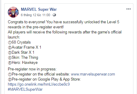 MARVEL Super War: NetEase tặng FREE tướng Hawkeye, skin The Thing khi game Open Beta - Ảnh 2.
