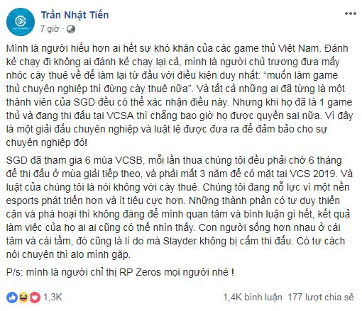 LMHT: Quản lý SGD thừa nhận các tuyển thủ đã từng cày thuê, chính mình là người chỉ đạo Optimus tố cáo Zeros, Huỳnh Phương lên tiếng đáp trả - Ảnh 1.