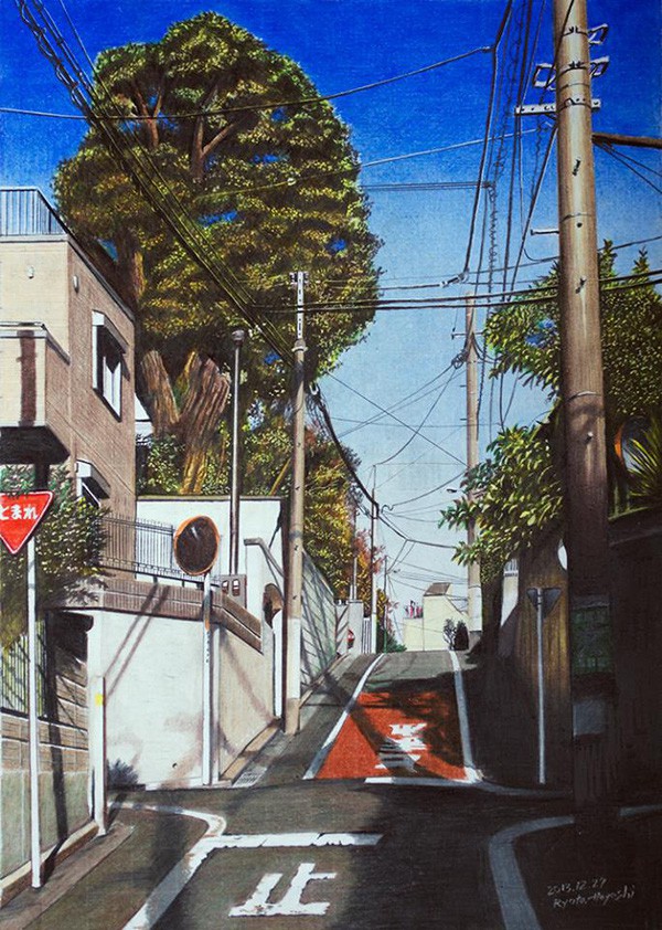 Loạt tranh chì màu nhìn siêu thực khiến ai cũng lác mắt của họa sĩ Nhật Bản - Ảnh 6.
