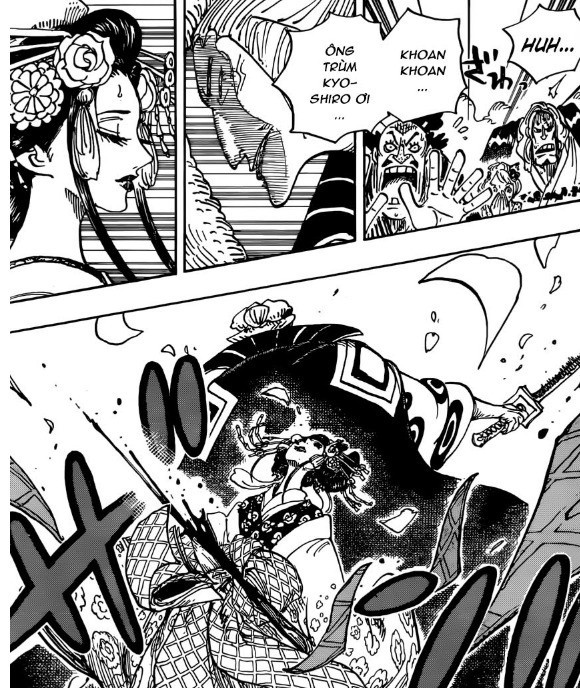 One Piece: Đừng coi thường Komurasaki, bản thân kỹ nữ này có thể đang sở hữu một trái ác quỷ vô cùng mạnh mẽ - Ảnh 3.