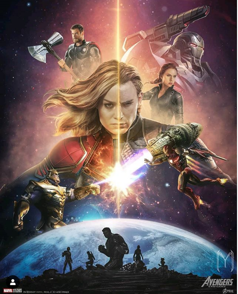 Avengers: Endgame: Tuyển tập những bức fanart cực đẹp khiến bạn phải choáng ngợp vì độ hoành tráng của nó - Ảnh 4.
