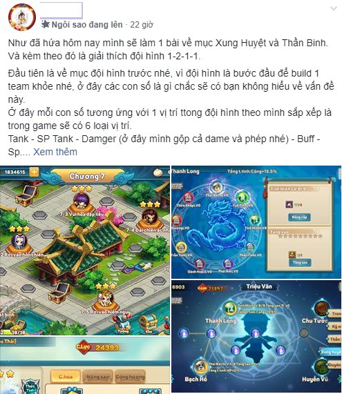 Nếu không thích nạp tiền, đừng dại mà build đến 2 Tank trong Tiểu Tiểu Tam Quốc Chí - Ảnh 4. Nếu không thích nạp tiền, đừng dại mà build đến 2 Tank trong Tiểu Tiểu Tam Quốc Chí - Ảnh 4.