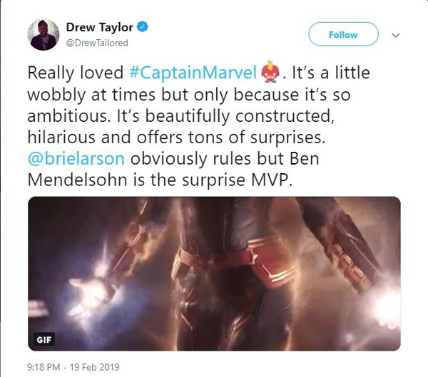 Phản ứng của các fan hâm mộ sau buổi chiếu thử Captain Marvel: Thanos chết chắc rồi! - Ảnh 9.