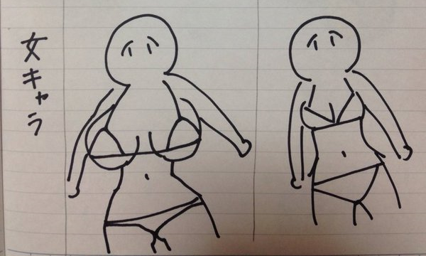 Đàn ông thì thích ngực to, phụ nữ thì muốn ngực bé: Quan điểm trái ngược giữa các nghệ sĩ vẽ anime - Ảnh 2.