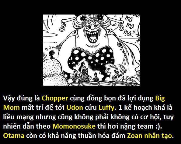 One Piece 924: Chopper thao túng Big Mom tới Udon cứu Luffy - Hé lộ nhân vật Yakuza bí ẩn đứng đầu Wano ngày trước - Ảnh 5.