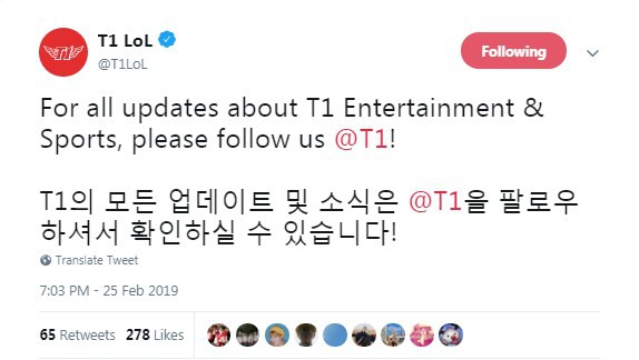 CHÍNH THỨC: Đội tuyển LMHT SK Telecom T1 đổi tên thành T1 kể từ giai đoạn mùa hè 2019 - Ảnh 5.