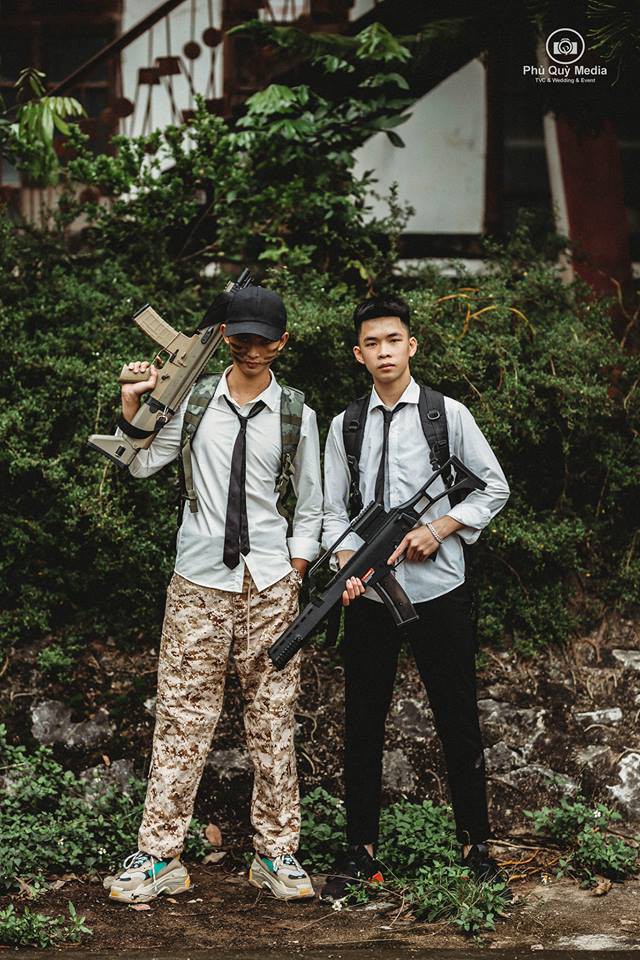 Ngả mũ trước bộ ảnh kỷ yếu phong cách PUBG cực đẹp cực chất của game thủ Việt - Ảnh 4.