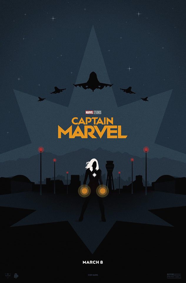 10 poster fanmade cực chất được Marvel Studio chọn cho Captain Marvel - Ảnh 4.