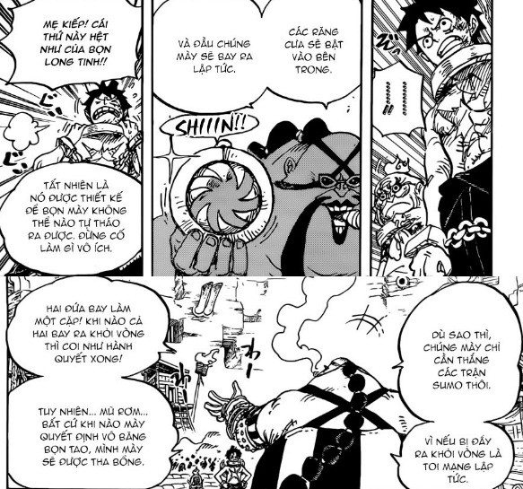 One Piece 936: Luffy phát động Haki Bá Vương nhưng lâm vào tình trạng bay đầu nếu không ngoan - Ảnh 3.