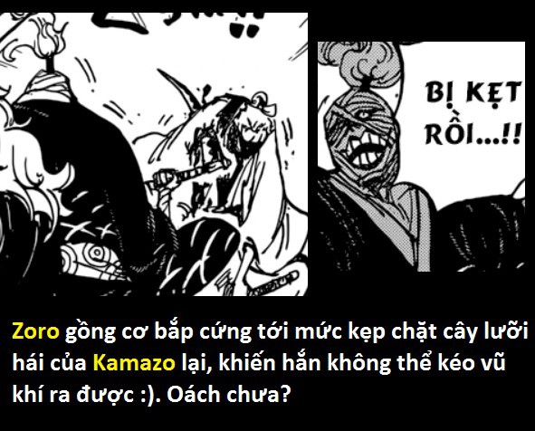 Góc soi mói One Piece 937: Zoro dốc toàn lực, tung haki và sử dụng chiêu thức Quỷ trảm để phản công 2 đối thủ - Ảnh 18.