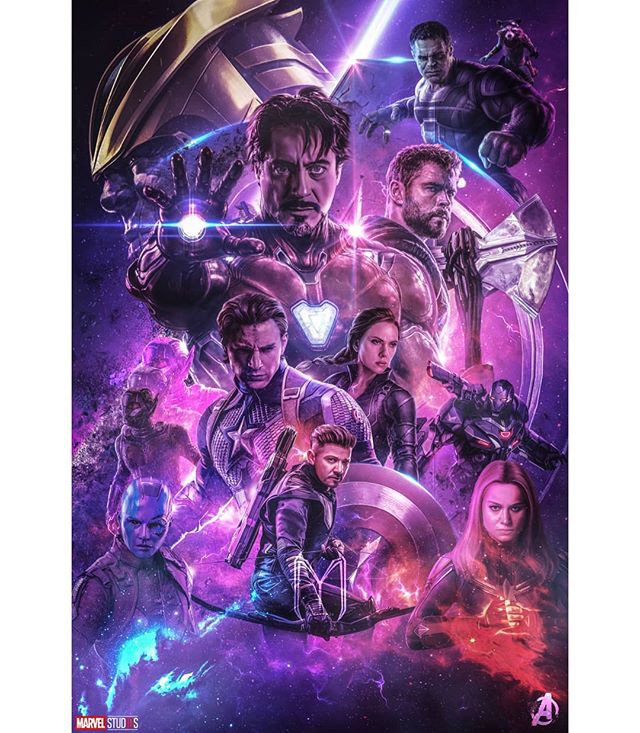 Rửa mắt với loạt poster fanart cực đẹp về những siêu anh hùng xuất hiện trong trong Avengers: Endgame - Ảnh 1.
