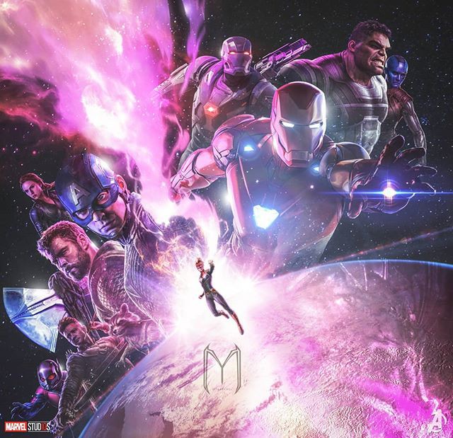 Rửa mắt với loạt poster fanart cực đẹp về những siêu anh hùng xuất hiện trong trong Avengers: Endgame - Ảnh 2.