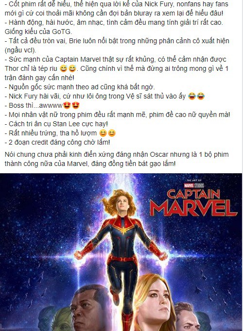 Cư dân mạng trầm trồ sau khi xem Captain Marvel thể hiện sức mạnh tại suất chiếu sớm - Ảnh 4.