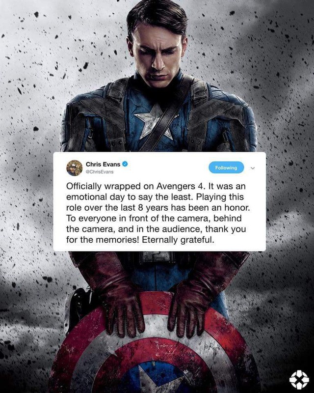 Đạo diễn Avengers: Endgame chia sẻ video tưởng nhớ Captain America, phải chăng anh thật sự sẽ chết? - Ảnh 2.