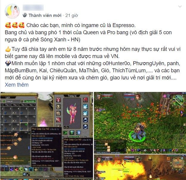 Espresso, av292929 và hàng loạt đại gia top đầu làng game Việt không hẹn mà gặp trong Thục Sơn Kỳ Hiệp Mobile, nuôi mộng Thập Niên Trùng Phùng - Ảnh 19.