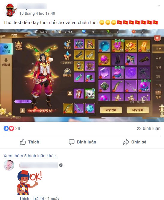 Cộng đồng Thục Sơn Kỳ Hiệp Mobile đồng loạt chia tay bản Hàn Quốc, các game thủ xứ kim chi chắc đang... cảm tạ trời đất lắm đây - Ảnh 4.