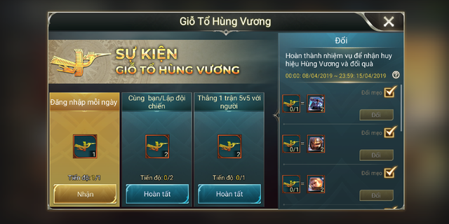 Liên Quân Mobile: Garena tặng cả server vé quay Kho Báu, rất nhiều mảnh tướng dịp giỗ tổ Hùng Vương - Ảnh 1.