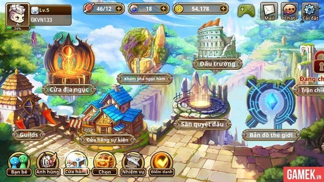 Không hổ danh game thẻ tướng tiên hiệp hoàn mỹ, Thần Ma Mobile cho phép người chơi di chuyển tự do khắp bản đồ - Ảnh 1.