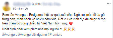 Khán giả Việt xúc động sững sờ, phấn khích tột độ sau suất chiếu ENDGAME đầu tiên - Ảnh 5.