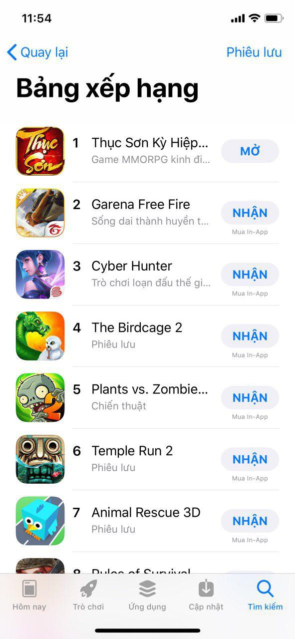 Thục Sơn Kỳ Hiệp Mobile ALL-KILL tất cả các BXH App Store và CH Play, xin nhắc lại là ALL-KILL! - Ảnh 4.