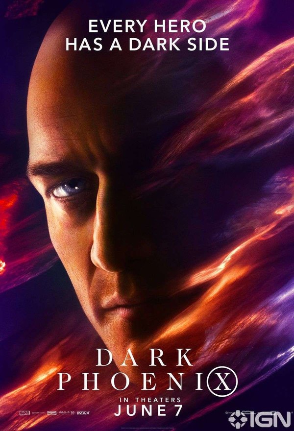 Giữa tâm bão Endgame, bom tấn X-Men: Dark Phoenix tung loạt poster ấn tượng thiêu cháy khán giả - Ảnh 3.