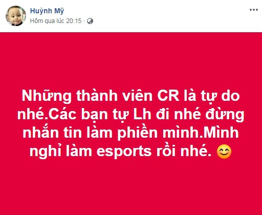 LMHT: Không thể trụ hạng VCS, Cherry Esports đã chính thức biến mất khỏi làng Liên Minh Huyền Thoại Việt? - Ảnh 2. LMHT: Không thể trụ hạng VCS, Cherry Esports đã chính thức biến mất khỏi làng Liên Minh Huyền Thoại Việt? - Ảnh 2.