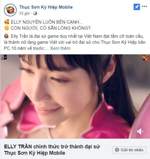 Elly Trần chính thức trở thành đại sứ game Thục Sơn Kỳ Hiệp Mobile, xác lập kỷ lục Đại sứ hình ảnh 10 năm độc quyền - Ảnh 5.