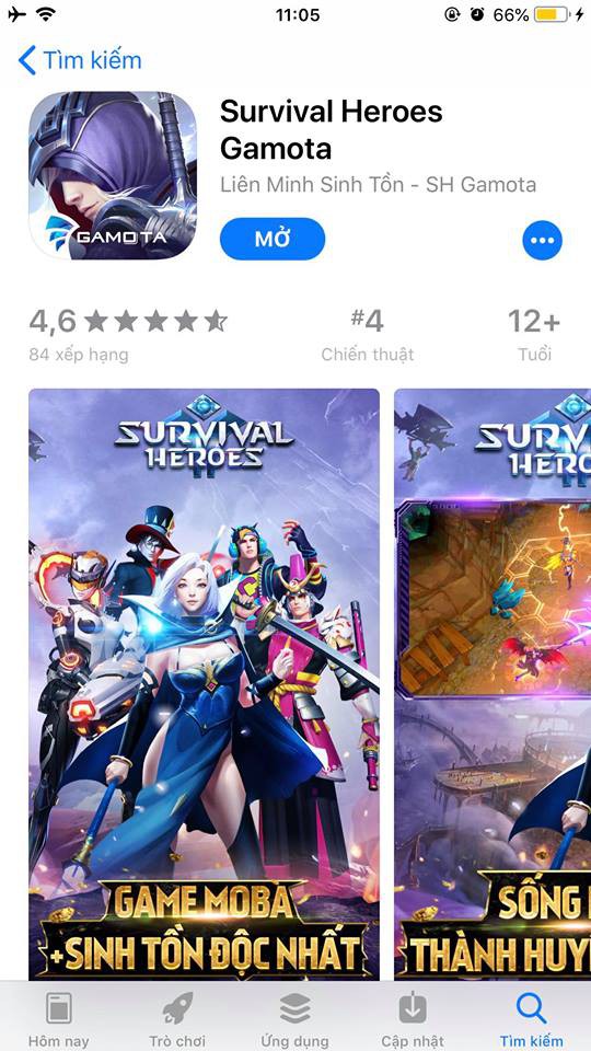 Độ Mixi ra tay, Survival Heroes ngay lập tức leo Top “ầm ầm” trên App Store và Google Play - Ảnh 2. Độ Mixi ra tay, Survival Heroes ngay lập tức leo Top “ầm ầm” trên App Store và Google Play - Ảnh 2.