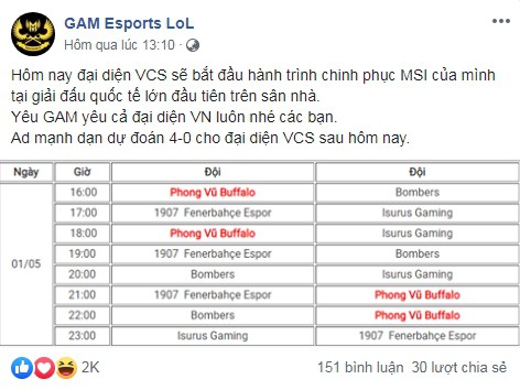 LMHT: Hóa thù thành bạn, fan hâm mộ GAM và EVOS đang tiếp thêm sức mạnh cho Phong Vũ Buffalo tại giải giao hữu MSI 2019 - Ảnh 4.