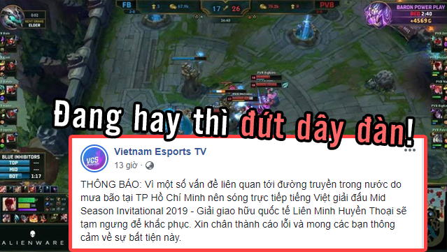 LMHT: Fan Việt chán nản với VETV vì giải tổ chức ở VN nhưng khán giả muốn xem cũng chịu chết - Ảnh 1.
