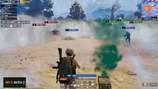 Tổng hợp những màn lấy mạng như hack của các đội tuyển PUBG Mobile tại SEMI SEA FINAL PMCO 2019 - Ảnh 3. Tổng hợp những màn lấy mạng như hack của các đội tuyển PUBG Mobile tại SEMI SEA FINAL PMCO 2019 - Ảnh 3.