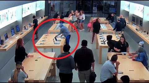 Apple Store tại Mỹ bị trộm hỏi thăm, loạt máy Mac hơn 600 triệu đồng bay mất chỉ sau chưa đầy 30 giây - Ảnh 2.