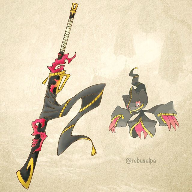 Pokemon sẽ trông như thế nào khi được biến hình thành các loại vũ khí truyền thuyết? - Ảnh 3.