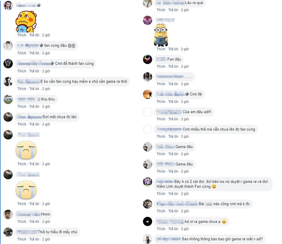 Hóng game dài cổ, hàng trăm tài khoản Facebook bất ngờ lên “fan cứng” lúc nào không hay - Ảnh 2. Hóng game dài cổ, hàng trăm tài khoản Facebook bất ngờ lên “fan cứng” lúc nào không hay - Ảnh 2.